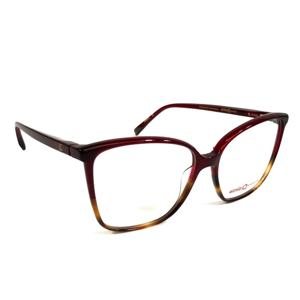 Etnia Barcelona Eyeglasses Frames ANCORA RDHV Red Havana Full Rim 56-14-145